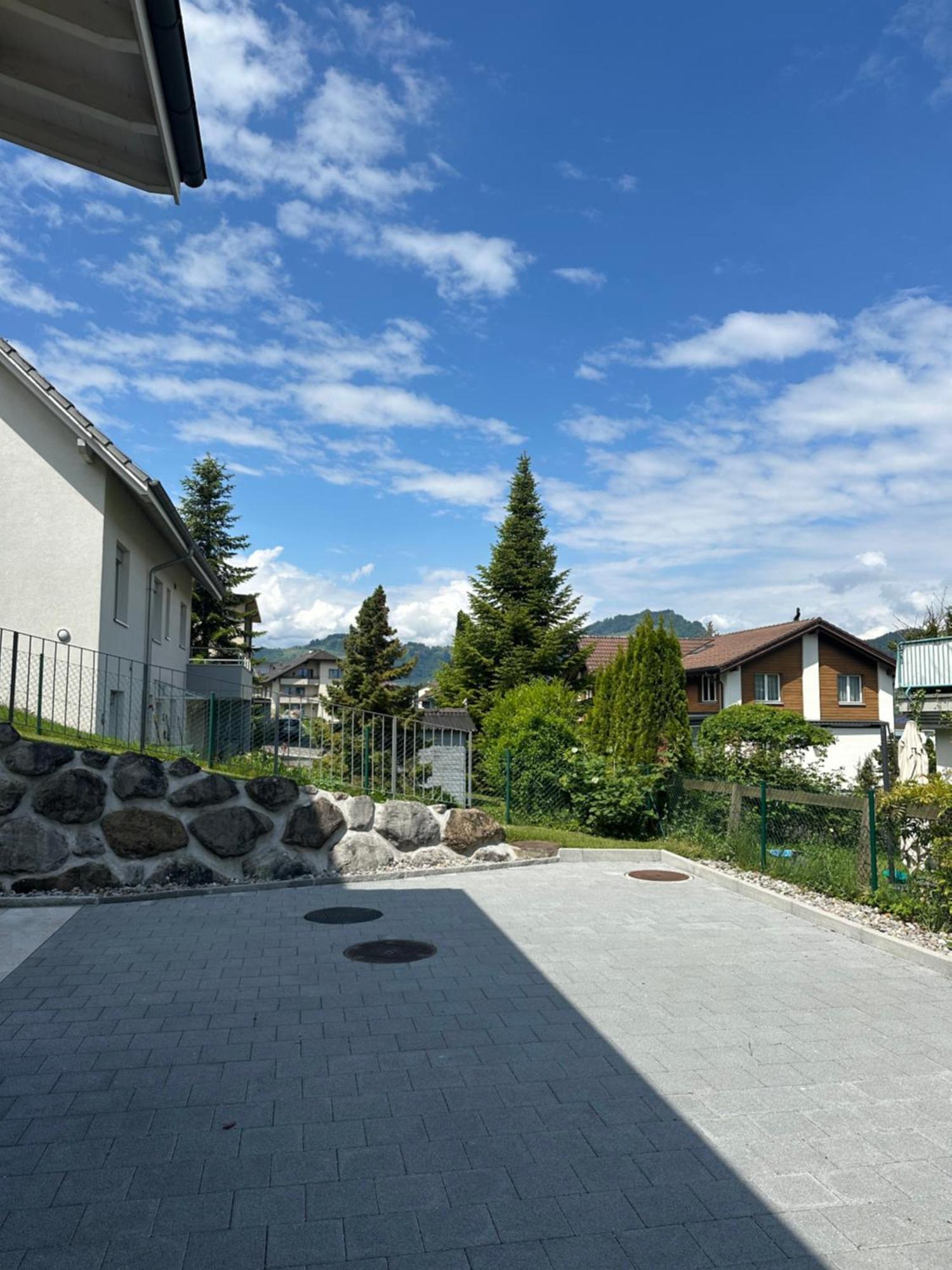 Komfortable Ferienwohnung In Beckenried, Nidwalden Exterior foto